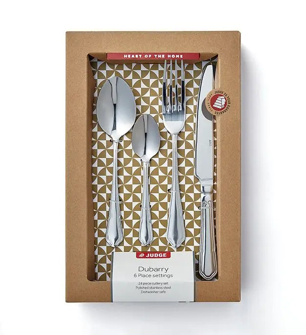 Judge Dubarry, 24 Piece Cutlery Set