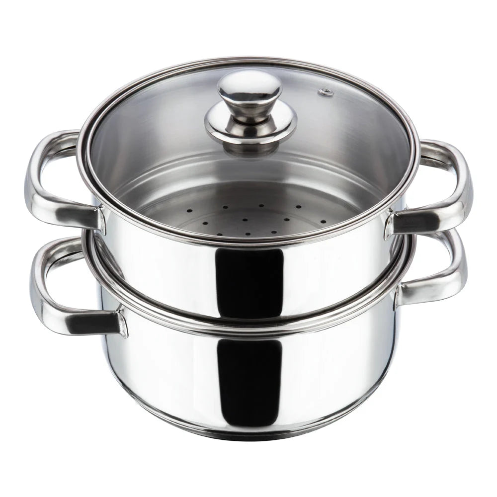 Premier Stainless Steel 2 tier steamer 20cm