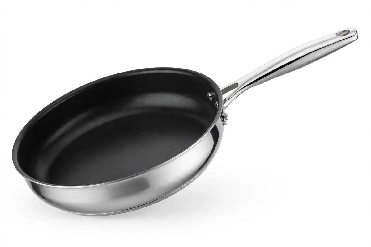 Triply 26cm Stainless steel non stick frying pan UK