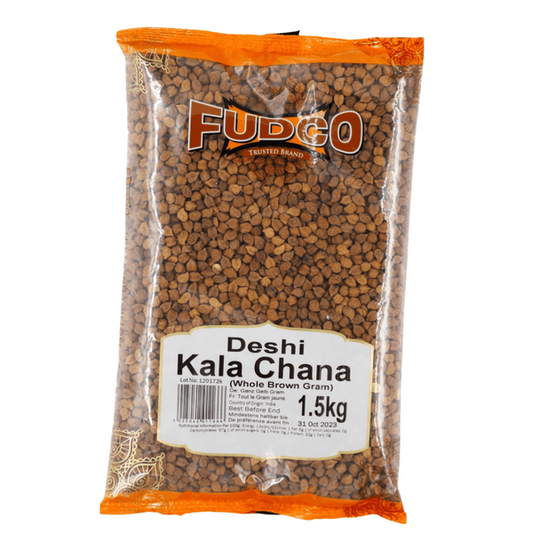 Fudco Deshi Kala Chana 1.5KG