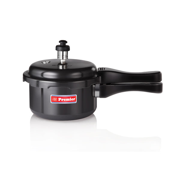 Premier Hard Anodized Black Trend 2 Litres Indian Pressure Cooker UK