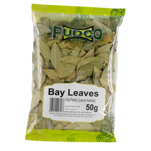 Fudco Bay Leaves 50g - The Cookware Company