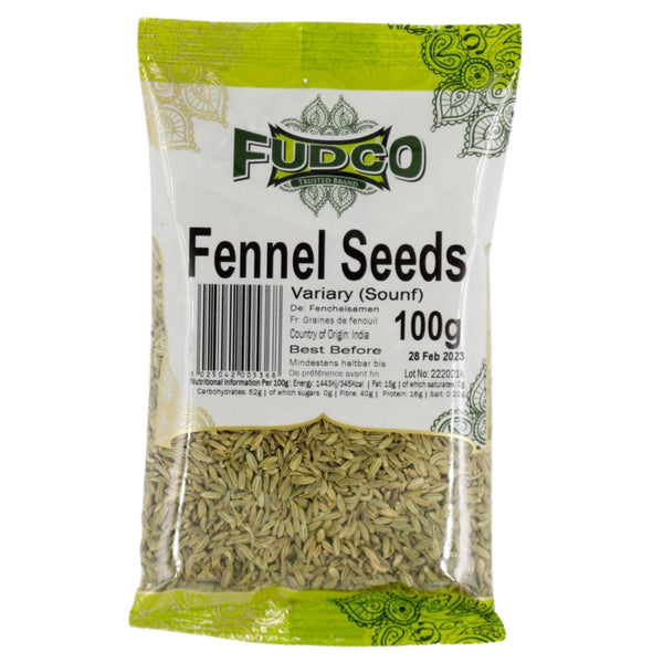 Fudco Fennel Seeds 100g-800g - The Cookware Company