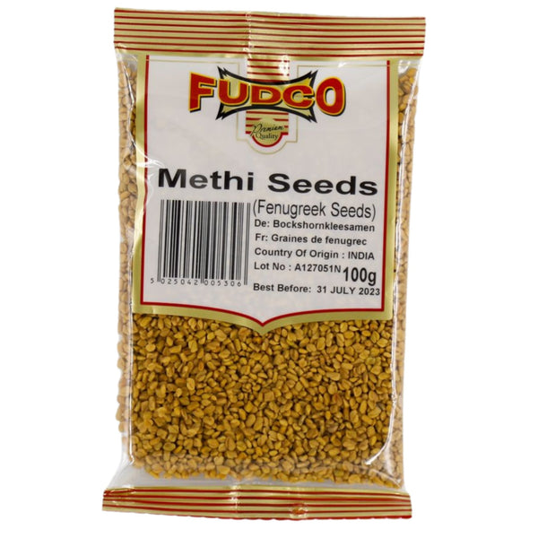 Fudco Methi Seeds 100g - The Cookware Company