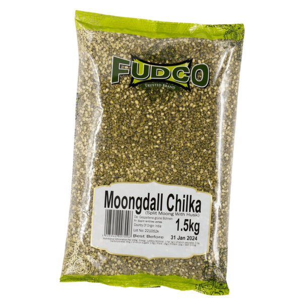 Fudco Moong Dall Chilka 500g,1.5KG - The Cookware Company