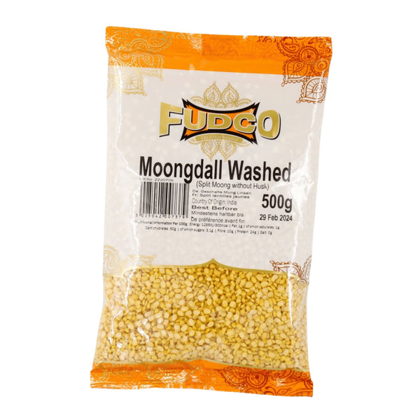 Fudco Moong Dall Washed 500g,1.5KG - The Cookware Company