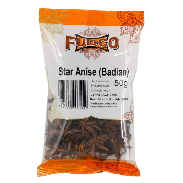 Fudco Star Aniseeds (Badian) 50g - The Cookware Company