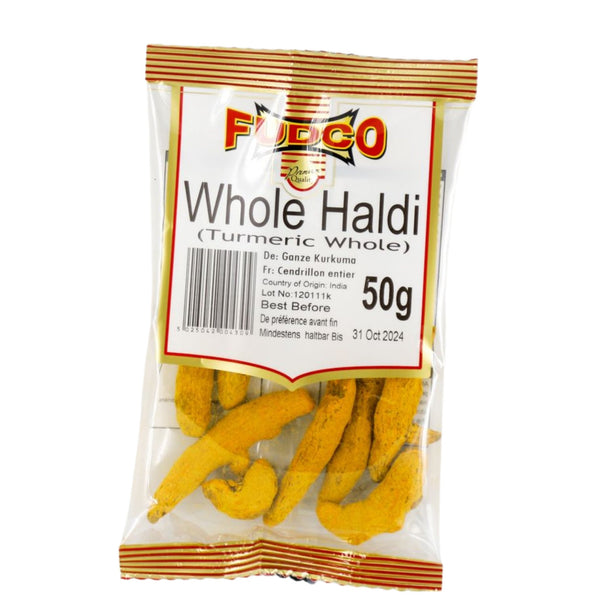 Fudco Whole Haldi 50g - The Cookware Company