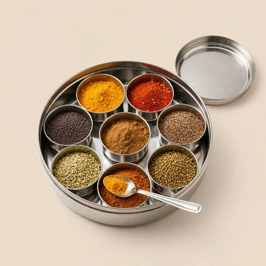 Indian spice tin buying guide: choose the right set
