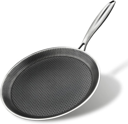 Master Stainless Steel Tri Ply Honey Comb Crepe Pan / Roti Pan