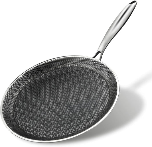 Master Stainless Steel Tri Ply Honey Comb Crepe Pan / Roti Pan