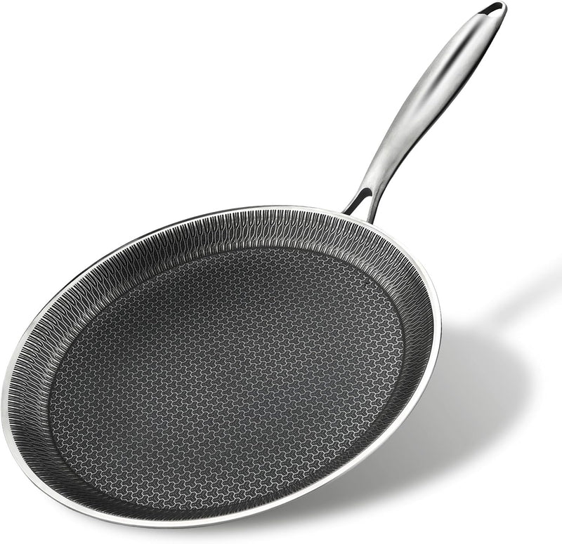 Master 28cm stainless steel triply crepe pan