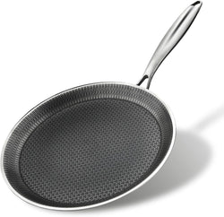 Master 28cm stainless steel triply crepe pan