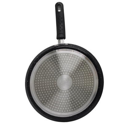 Ignite 26cm Marble Coated Non-Stick Roti Tawa with Induction Bottom | Non-Stick Roti Tawa UK
