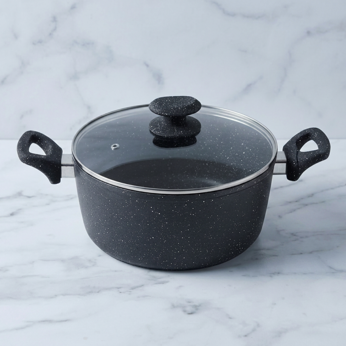 IGNITE Black Series 24cm Casserole With Induction Bottom
