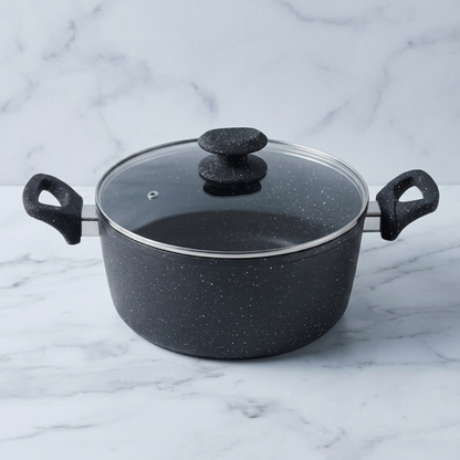 IGNITE Black Series 24cm Casserole With Induction Bottom