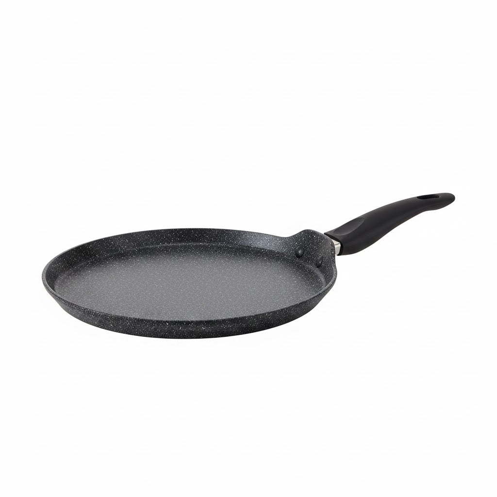 IGNITE Black Series 24cm Roti Tawa Crepe Pan With Induction