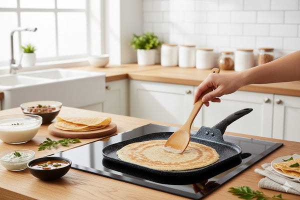 Ignite 28cm Multi tawa for induction Square