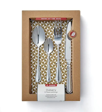 Judge Dubarry, 24 Piece Cutlery Set