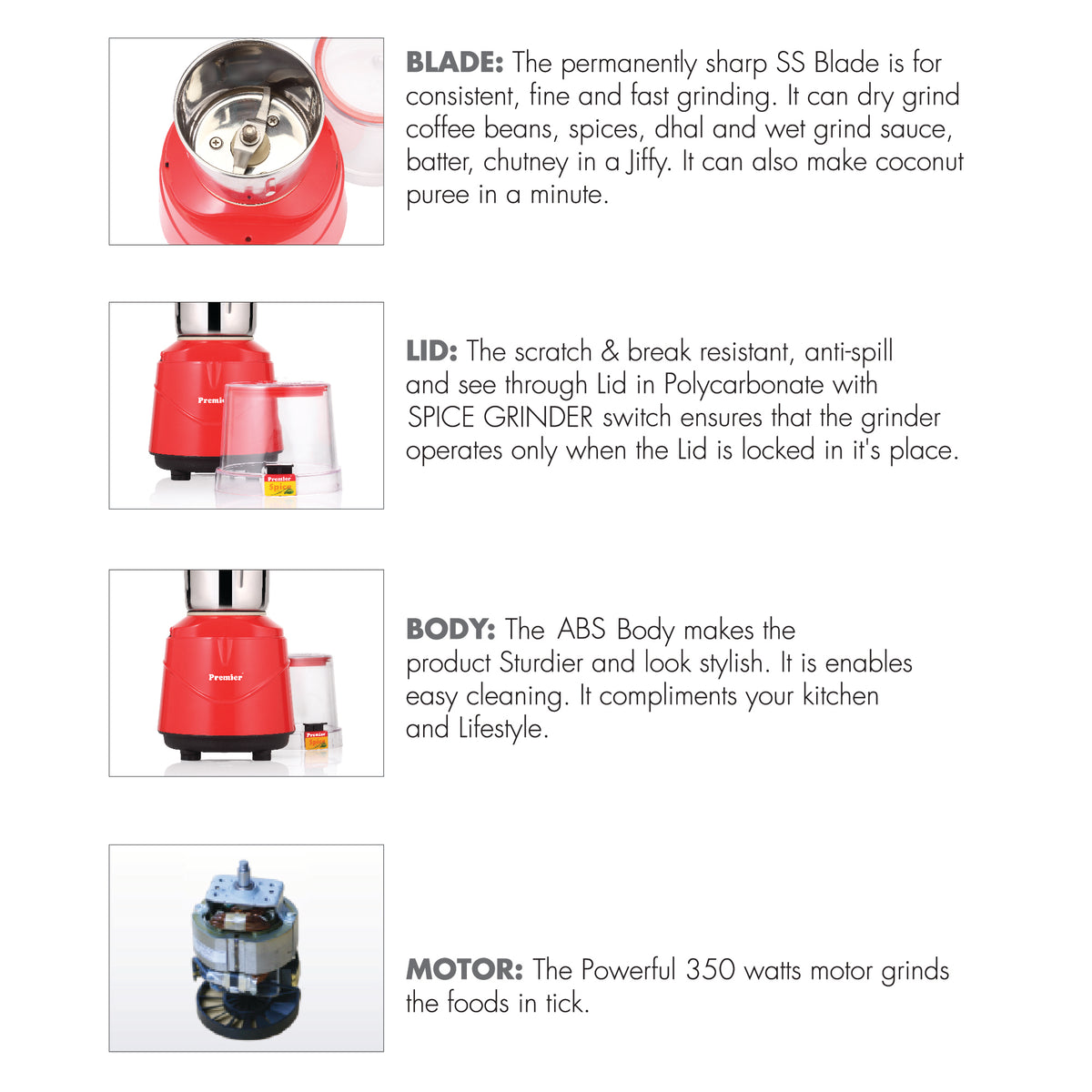 Premier Spice Grinder KM521