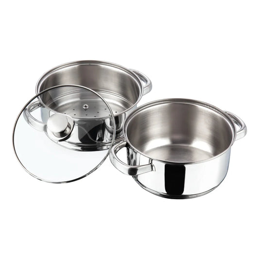Premier Stainless Steel 2 tier steamer 20cm