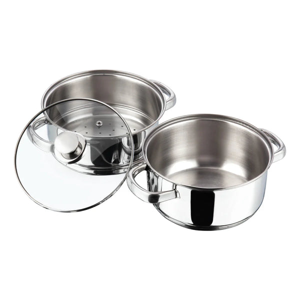 Premier Stainless Steel 2 tier steamer 20cm
