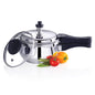 Premier Stainless Steel Handi Pressure Cooker with Glass Lid - 1.5L with liquid vol of 1L