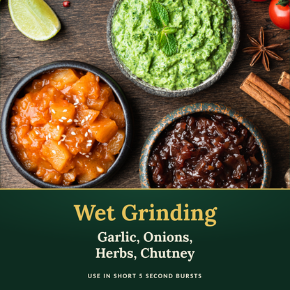 Herb Master Wet N Dry Grinder, 280W Electric Grinder for Herbs, Spices, Nuts and Coffee Beans 2027 Model