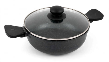 Ignite 20cm PFOA FREE Non Stick small Kadai for gas only