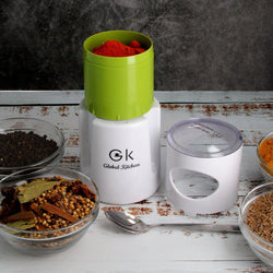 GK Electric Wet & Dry Grinder Coffee Spice Nut Grinding Herb Mill Garlic Chop 280w