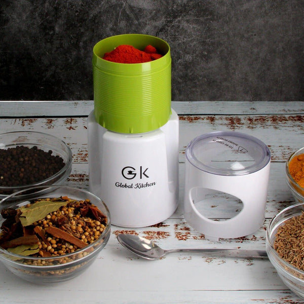 GK Electric Wet & Dry Grinder Coffee Spice Nut Grinding Herb Mill Garlic Chop 280w