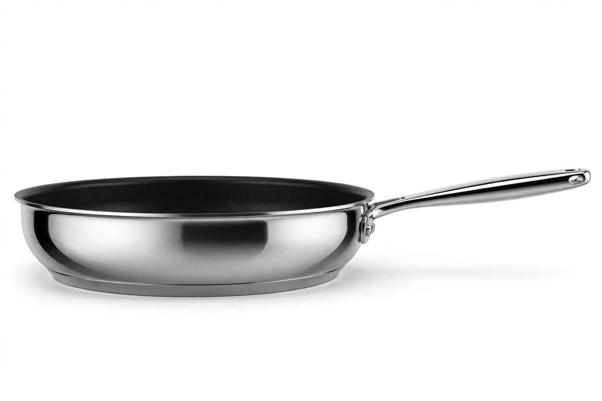 Triply 26cm Stainless steel non stick frying pan UK