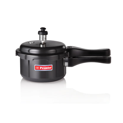 Premier Hard Anodized Black Trend 2 Litres Indian Pressure Cooker UK