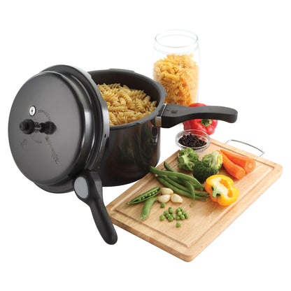 Premier Hard Anodized Black Trend 3 Litres Indian Pressure Cooker UK