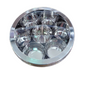 Stainless Steel Spice Tin (Masala Dabba) with Clear Lid Size 10