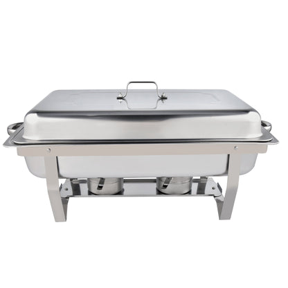 Carbon Steel Dual Compartment Chafing Dish 8L - The Cookware Company