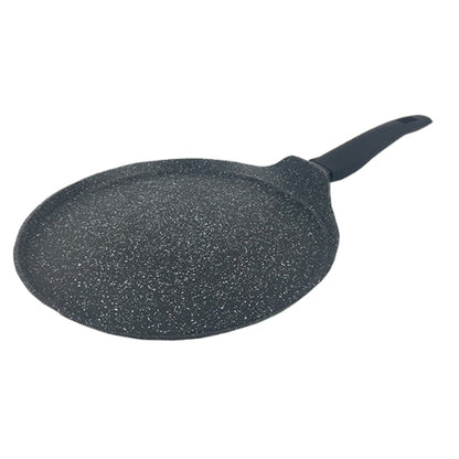 IGNITE Black Series 24cm Roti Tawa Crepe Pan With Induction Bottom - The Cookware Company